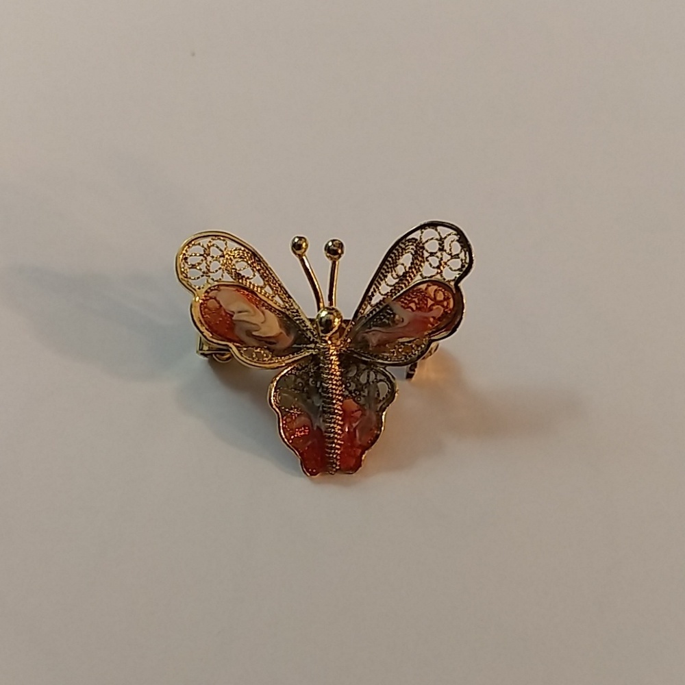 Beautifully delicate butterfly pin